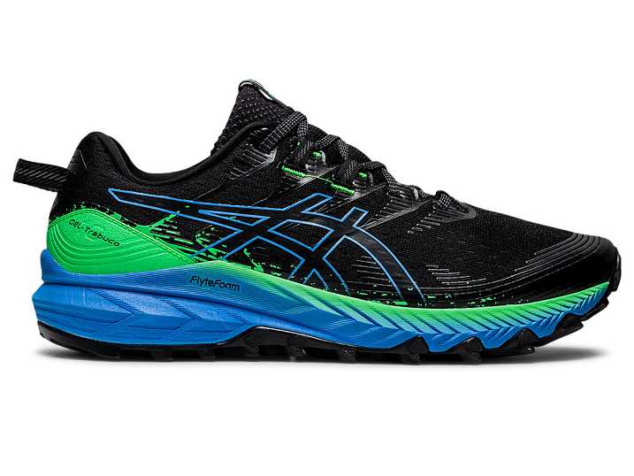 Asics GEL-TRABUCO 10 Trail löparskor Herr Svarta Blå | Sverige-0617359