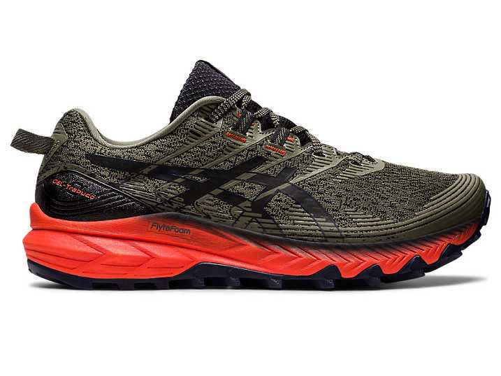 Asics GEL-TRABUCO 10 Trail löparskor Herr Gröna | Sverige-2365987