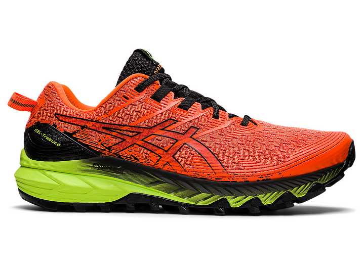 Asics GEL-TRABUCO 10 Trail löparskor Herr Orange Svarta | Sverige-7349162