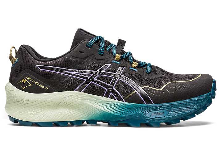 Asics GEL-TRABUCO 11 Trail löparskor Dam Svarta Lila | Sverige-5730198