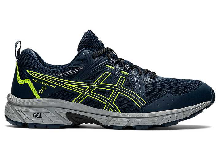 Asics GEL-VENTURE 8 Trail löparskor Herr Blå Gröna | Sverige-0628931