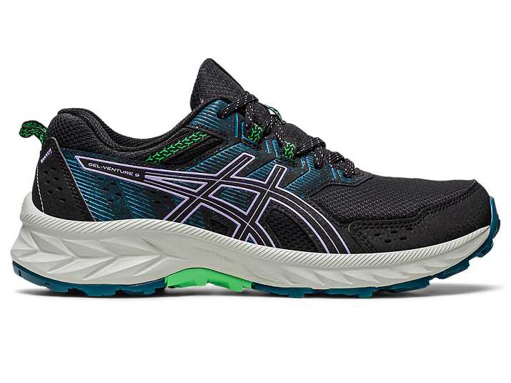 Asics GEL-VENTURE 9 Löparskor Dam Svarta Lila | Sverige-3691850