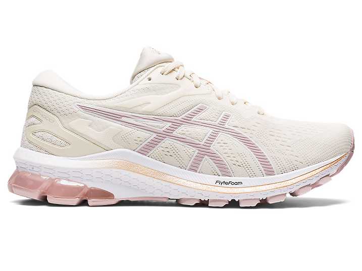 Asics GT-1000 10 Löparskor Dam Grädde Rosa | Sverige-8650741