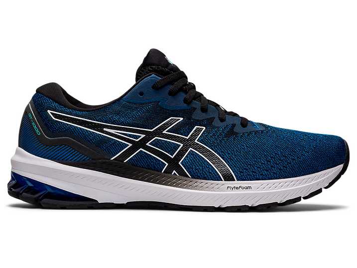 Asics GT-1000 11 EXTRA WIDE Löparskor Herr Blå Svarta | Sverige-3148960