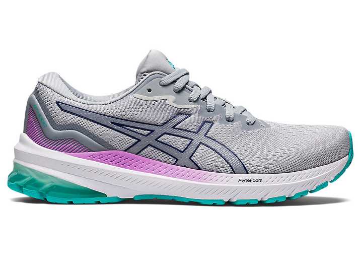 Asics GT-1000 11 Löparskor Dam Grå Blå | Sverige-4936251