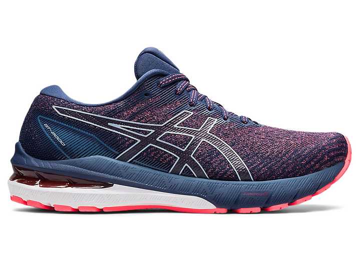 Asics GT-2000 10 Löparskor Dam Korall Blå | Sverige-1039872