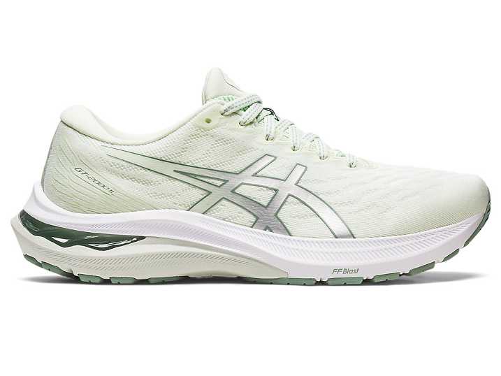 Asics GT-2000 11 Löparskor Dam Gröna Silver | Sverige-0947562