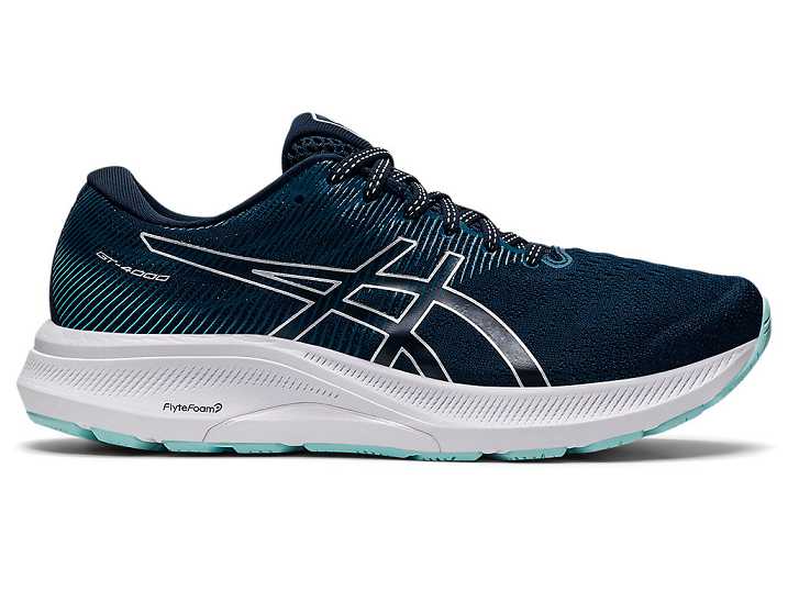 Asics GT-4000 3 Löparskor Dam Blå Silver | Sverige-9023764