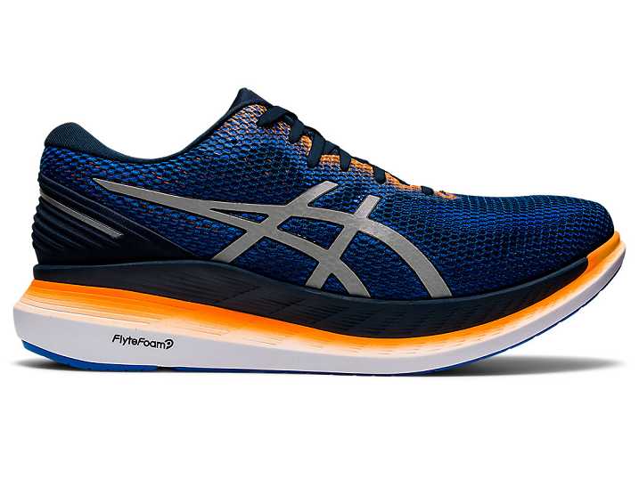 Asics GlideRide 2 LITE-SHOW Löparskor Herr Blå Silver | Sverige-9268047