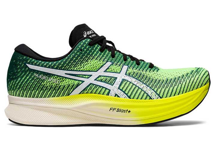 Asics MAGIC SPEED 2 Löparskor Herr Gula Vita | Sverige-5246971