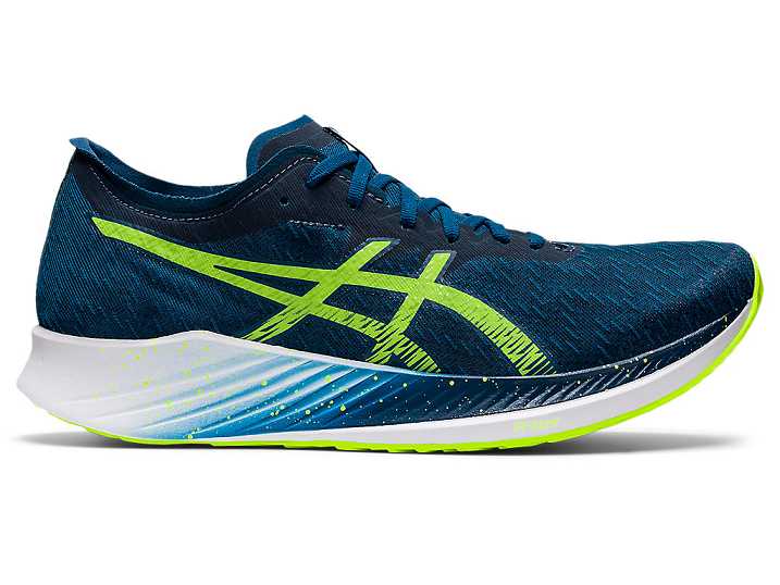 Asics MAGIC SPEED Löparskor Herr Blå Gröna | Sverige-3708196