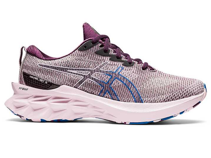 Asics NOVABLAST 2 LE Löparskor Dam Mörklila Rosa | Sverige-5748036