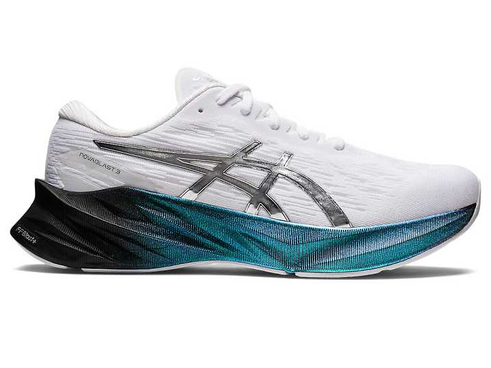 Asics NOVABLAST 3 PLATINUM Löparskor Herr Vita Silver | Sverige-3925067