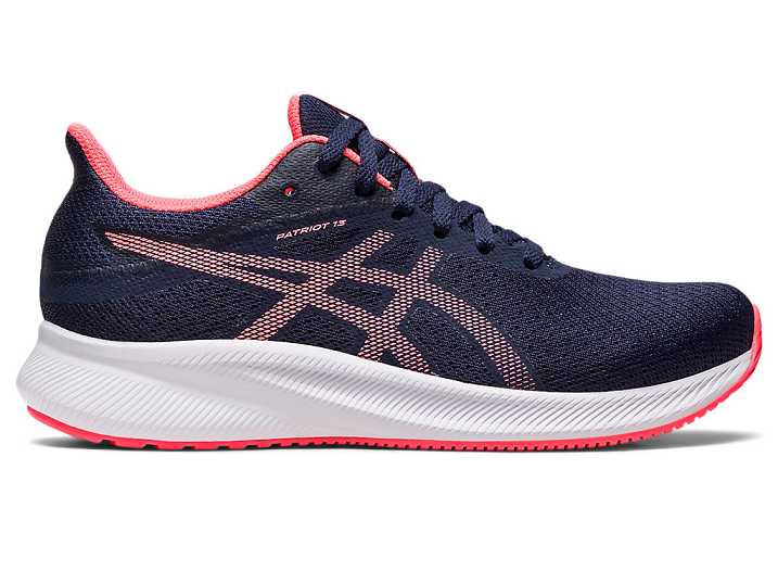 Asics PATRIOT 13 Löparskor Dam Marinblå Korall | Sverige-3816720