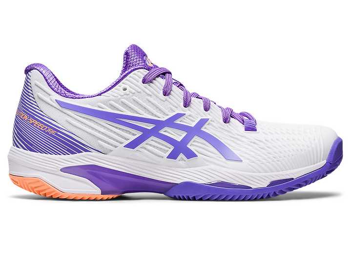 Asics SOLUTION SPEED FF 2 CLAY Tennisskor Dam Vita Lila | Sverige-8570291