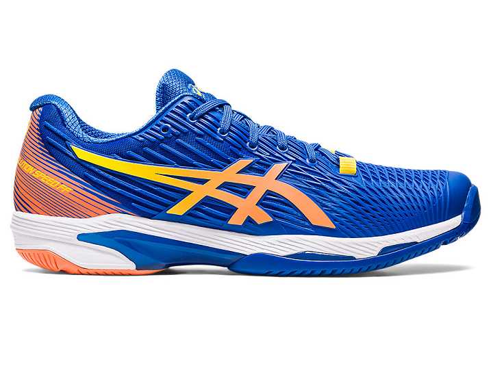 Asics SOLUTION SPEED FF 2 Tennisskor Herr Blå Orange | Sverige-0741386