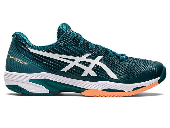 Asics SOLUTION SPEED FF 2 Tennisskor Herr Mörkgröna Vita | Sverige-6793105