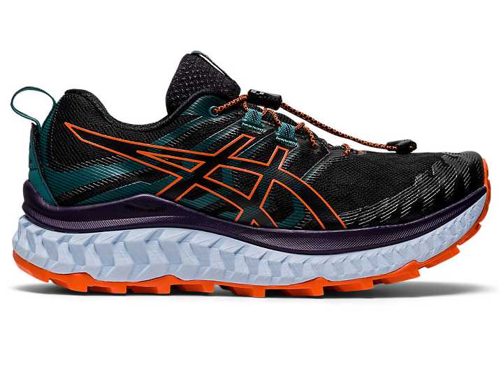 Asics Trabuco Max Trail löparskor Dam Svarta Orange | Sverige-1962547