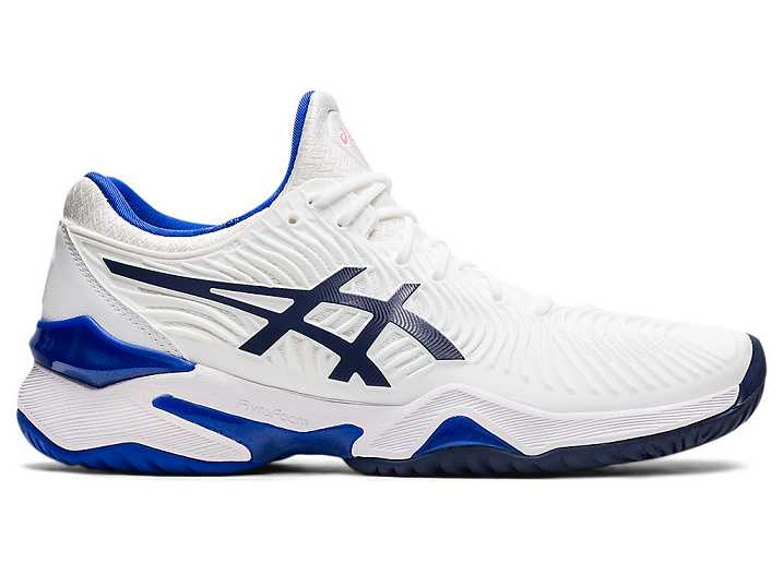 Asics COURT FF 2 Tennisskor Dam Vita Blå | Sverige-5769143