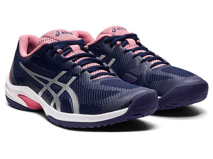 Asics Court Speed FF Tennisskor Dam Marinblå Silver | Sverige-0253479