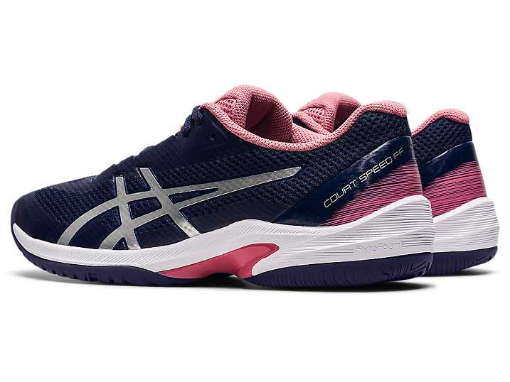 Asics Court Speed FF Tennisskor Dam Marinblå Silver | Sverige-0253479