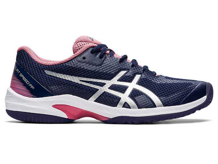 Asics Court Speed FF Tennisskor Dam Marinblå Silver | Sverige-0253479