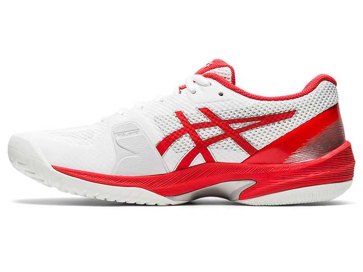 Asics Court Speed FF Tennisskor Dam Vita Röda | Sverige-8047612