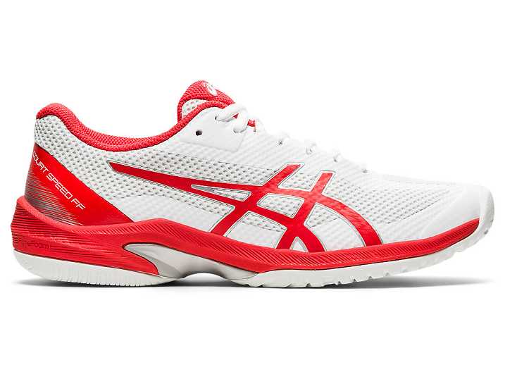 Asics Court Speed FF Tennisskor Dam Vita Röda | Sverige-8047612