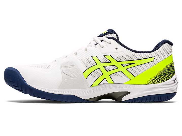 Asics Court Speed FF Tennisskor Herr Vita Gula | Sverige-9401234