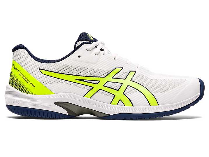 Asics Court Speed FF Tennisskor Herr Vita Gula | Sverige-9401234