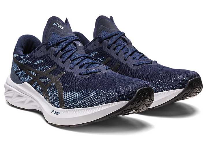 Asics DYNABLAST 3 Löparskor Herr Marinblå Svarta | Sverige-0187529