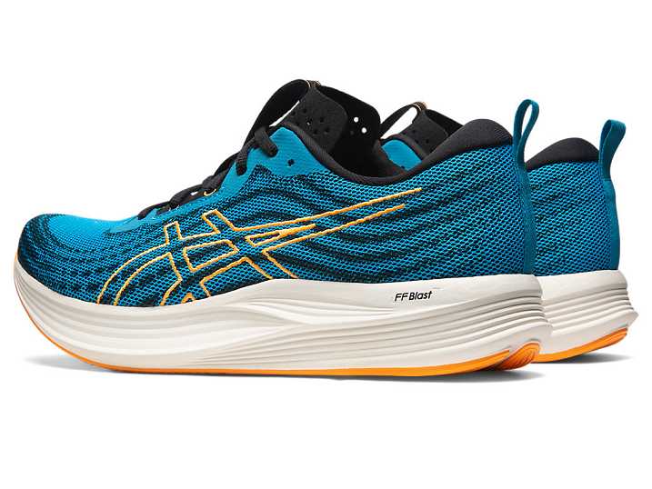 Asics EvoRide SPEED Löparskor Herr Blå Orange | Sverige-5970284