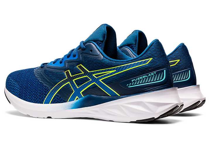 Asics FUZEBLAST Löparskor Herr Blå Gröna | Sverige-8375109