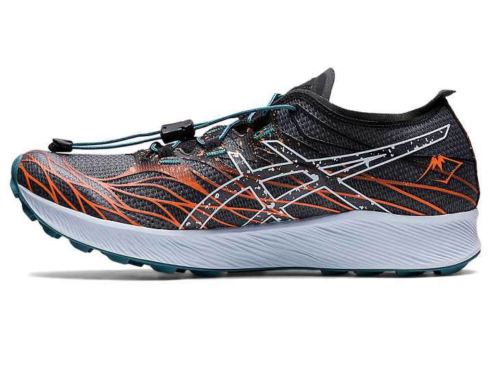 Asics FujiSpeed Trail löparskor Dam Svarta Orange | Sverige-0269143