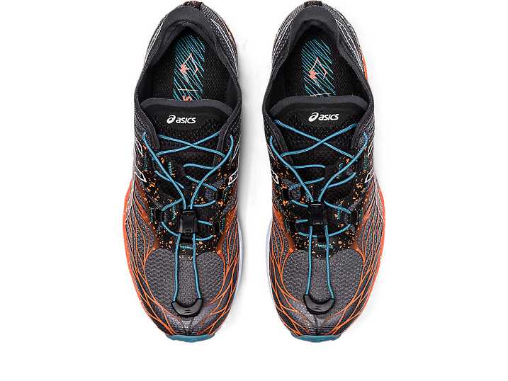 Asics FujiSpeed Trail löparskor Dam Svarta Orange | Sverige-0269143