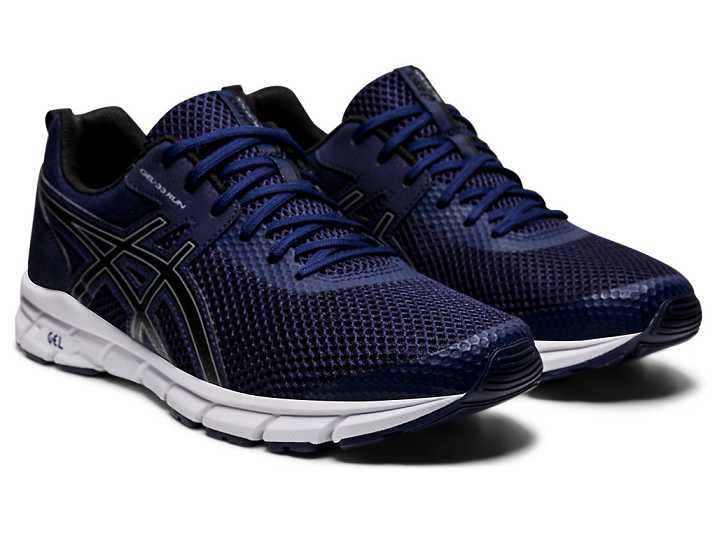 Asics GEL-33 Löparskor Herr Marinblå Svarta | Sverige-3426705