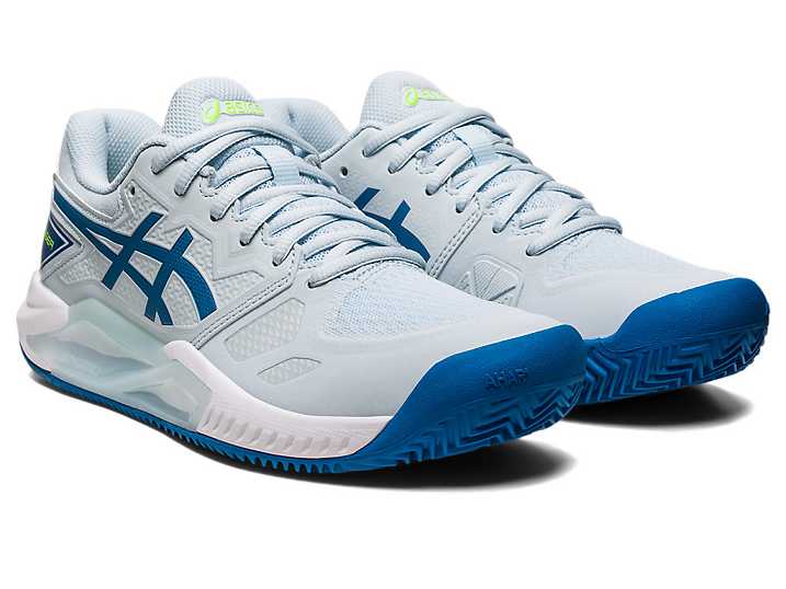 Asics GEL-CHALLENGER 13 CLAY Tennisskor Dam Grädde Blå | Sverige-1692405