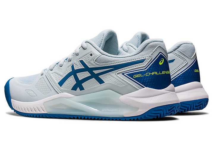 Asics GEL-CHALLENGER 13 CLAY Tennisskor Dam Grädde Blå | Sverige-1692405