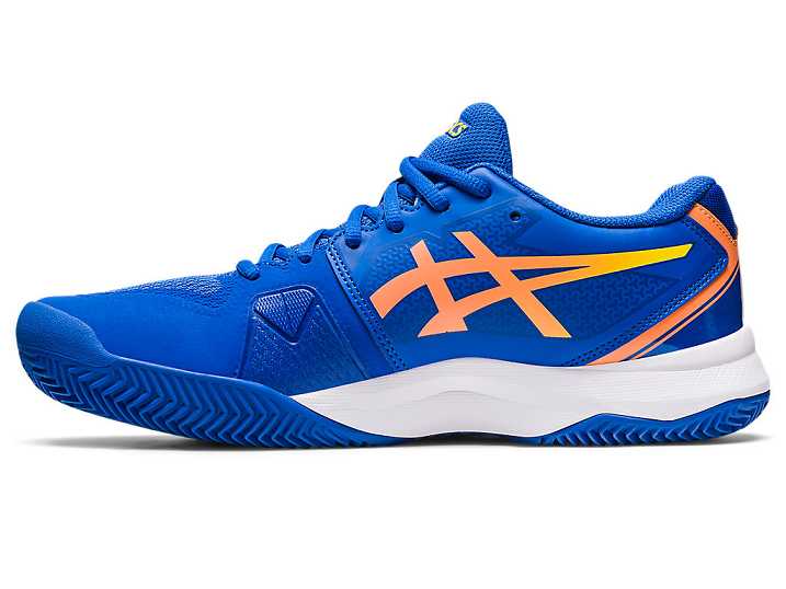 Asics GEL-CHALLENGER 13 CLAY Tennisskor Herr Blå Orange | Sverige-5964321