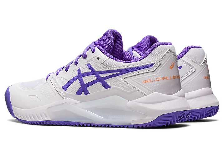 Asics GEL-CHALLENGER 13 CLAY Tennisskor Dam Vita Lila | Sverige-6310485