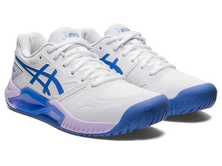 Asics GEL-CHALLENGER 13 Tennisskor Dam Vita Blå | Sverige-6852470