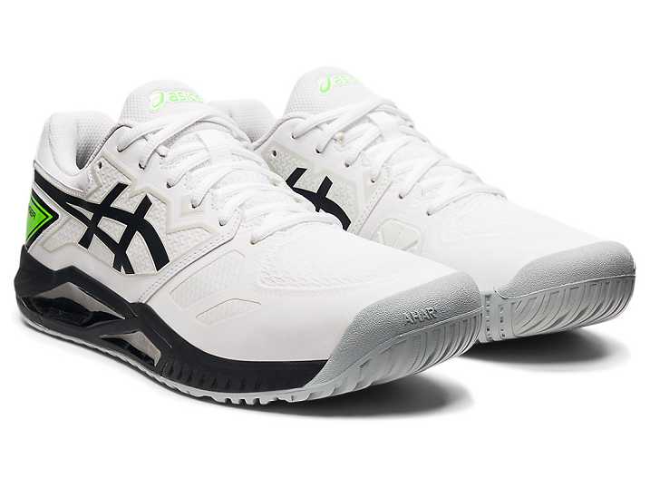 Asics GEL-CHALLENGER 13 Tennisskor Herr Vita Gröna | Sverige-7412350