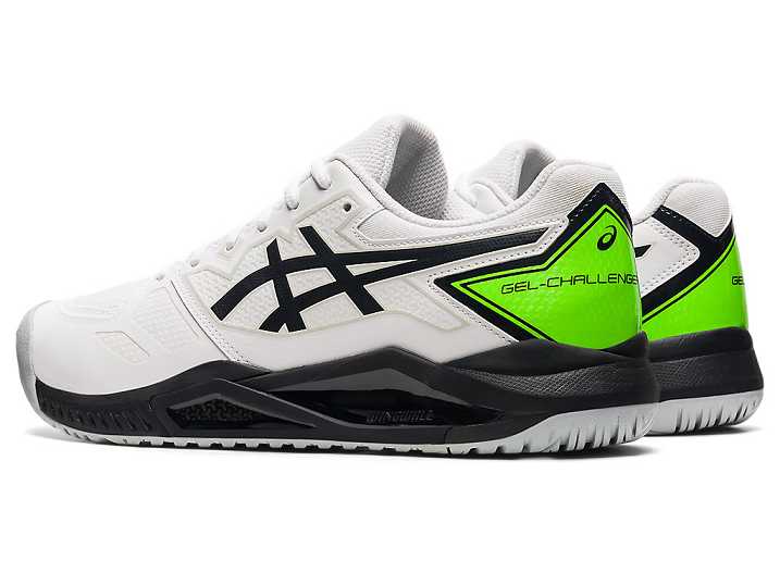 Asics GEL-CHALLENGER 13 Tennisskor Herr Vita Gröna | Sverige-7412350