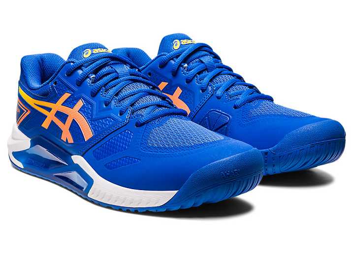 Asics GEL-CHALLENGER 13 Tennisskor Herr Blå Orange | Sverige-7452903