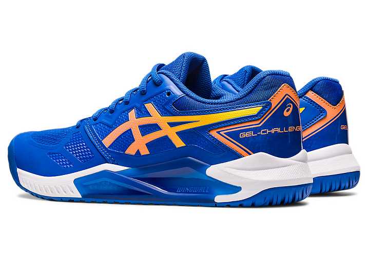 Asics GEL-CHALLENGER 13 Tennisskor Herr Blå Orange | Sverige-7452903