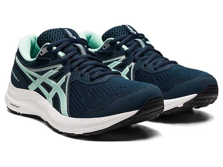 Asics GEL-CONTEND 7 Promenadskor Dam Blå | Sverige-9215746