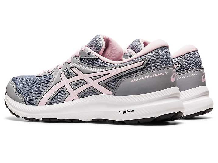 Asics GEL-CONTEND 7 Promenadskor Dam Grå Rosa | Sverige-6520819