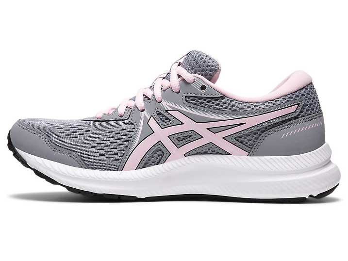 Asics GEL-CONTEND 7 Promenadskor Dam Grå Rosa | Sverige-6520819