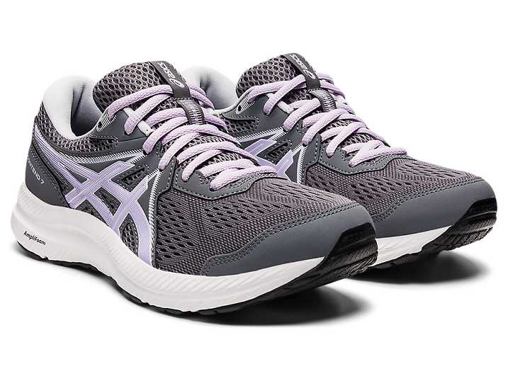 Asics GEL-CONTEND 7 Promenadskor Dam Svarta | Sverige-0268749