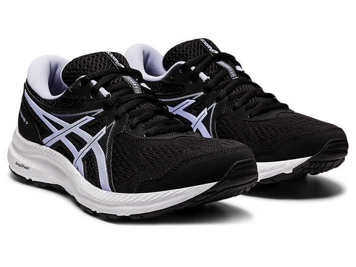 Asics GEL-CONTEND 7 Promenadskor Dam Svarta | Sverige-6582179